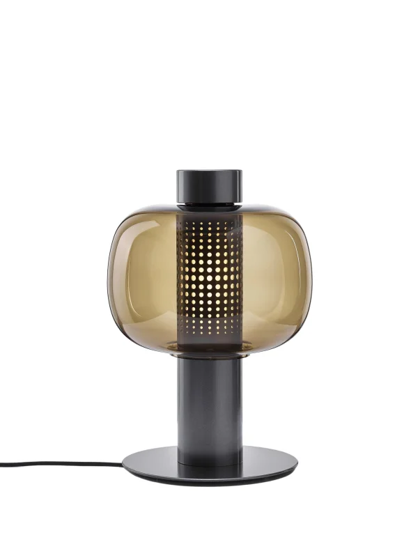 Brokis Bonbori Small Tafellamp - rookbruin - grijs