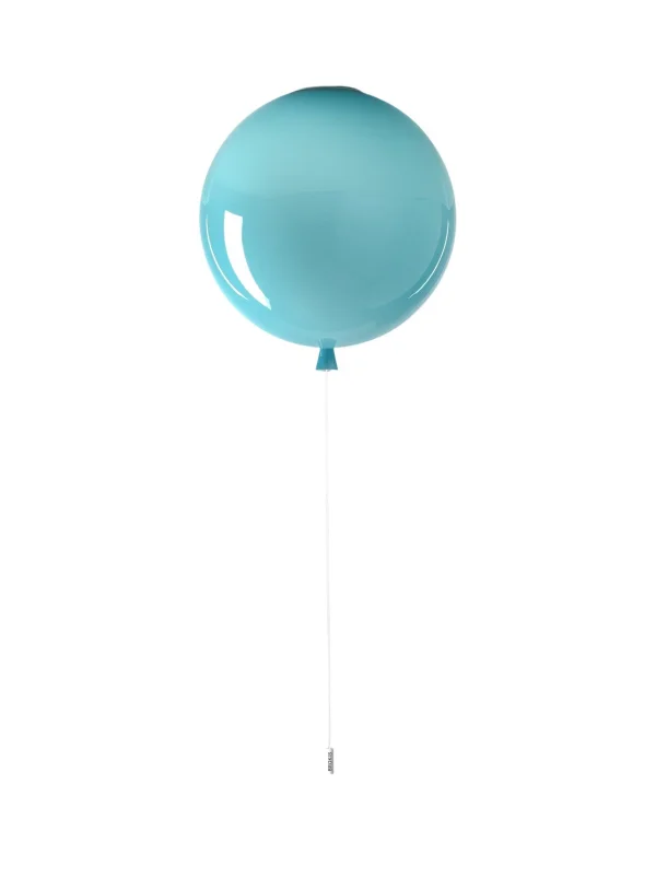 Brokis Memory Plafondlamp - turquoise - glanzend - L