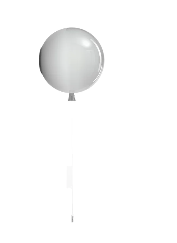 Brokis Memory Wandlamp - grijs - glanzend - M