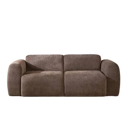 Bronx71 2,5-zits bank Maine chenille stof bruin