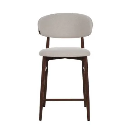 Bronx71 Barkruk Lara linnen off white 70 cm