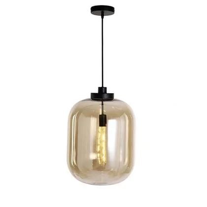 Bronx71 Hanglamp Amber 45 cm 1-lichts glas