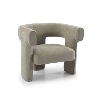 Bronx71 Scandinavische fauteuil Bibi chenille taupe