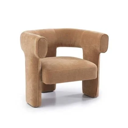 Bronx71 Scandinavische fauteuil Bibi chenille terracotta