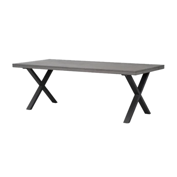 Brooklyn verlengbare eettafel donker eiken - 220 x 95 cm