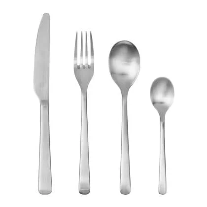 Broste Copenhagen Hune Bestekset 16-delig - Zilver
