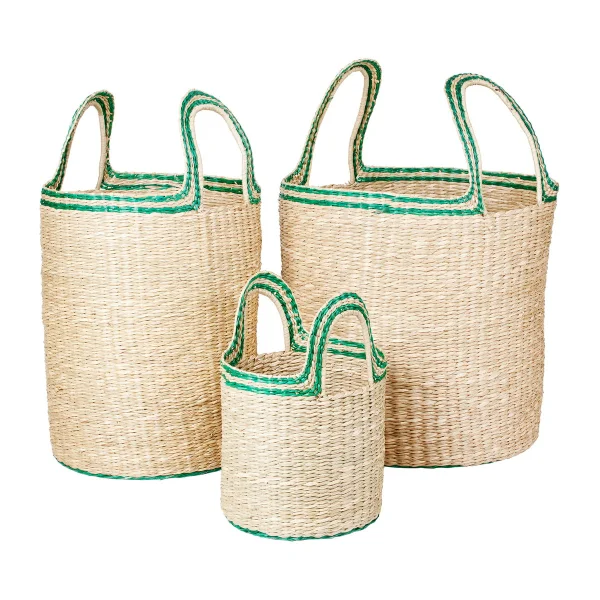 Broste Copenhagen Lykke mand 3-delig Natural-green