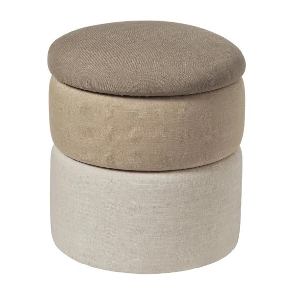 Broste Copenhagen Pond poef 42 cm Beige shades