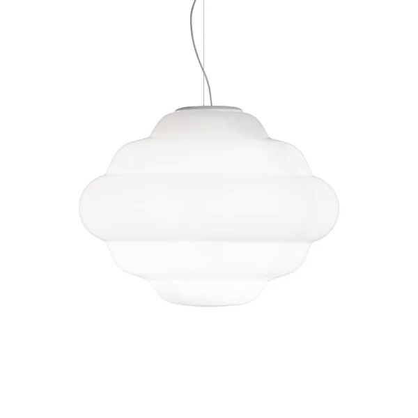 Bsweden Cloud hanglamp wit, opaalglas zonder kleurenfilter