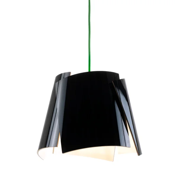 Bsweden Leaf lamp zwart zwart/groen