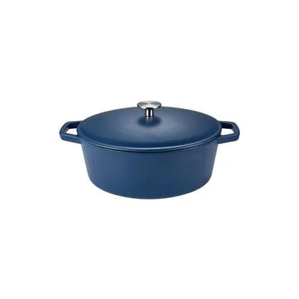 Buccan - Hamersley - Gietijzeren braadpan 29cm - Blauw