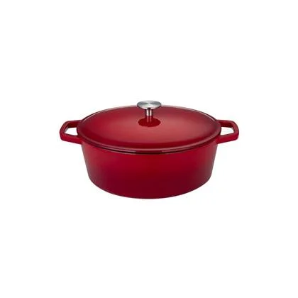 Buccan - Hamersley - Gietijzeren braadpan 29cm - Rood