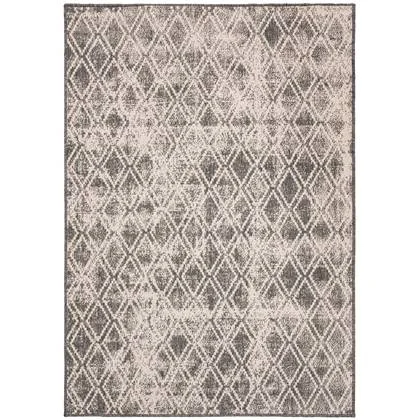 Buiten vloerkleed Frost - Grijs|Wit - dubbelzijdig - EVA Interior