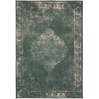 Buiten vloerkleed sage - Groen - dubbelzijdig - EVA Interior