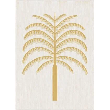 Buitenkleed Breeze geel|okergeel - Interieur05 - 200 x 290 cm