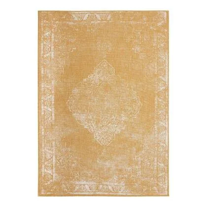 Buitenkleed sage - Geel|Okergeel - dubbelzijdig - EVA Interior