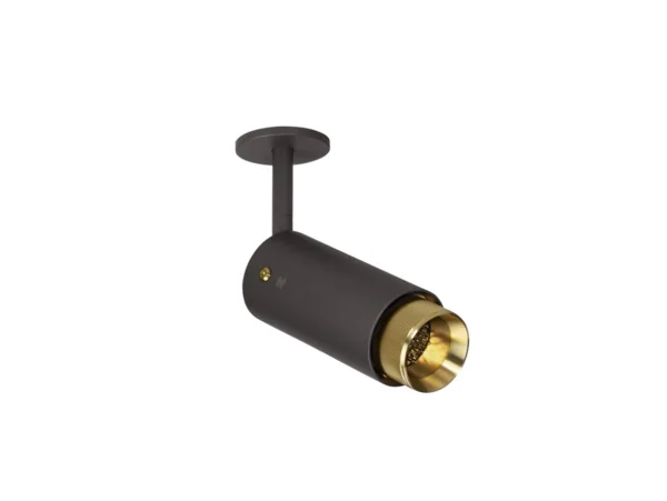 Buster+Punch - Exhaust Linear Plafondlamp Graphite/Brass