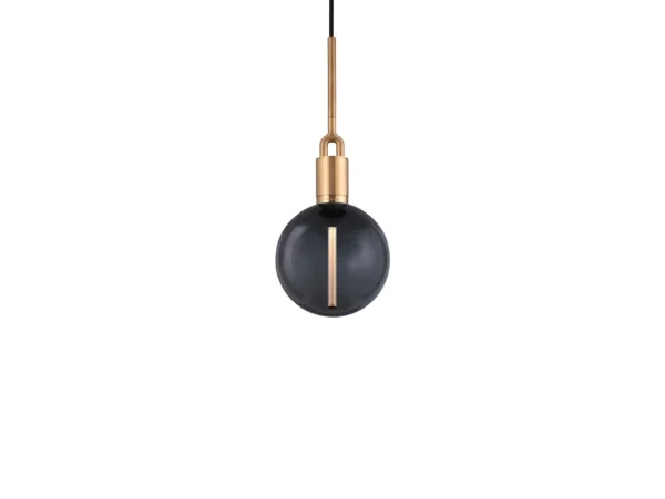 Buster+Punch - Forked Globe Hanglamp Dim. Medium Smoked/Brass