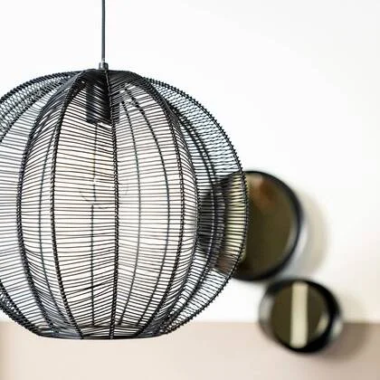 By-Boo Hanglamp Floss Large - Zwart