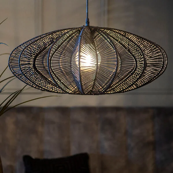 By-Boo Hanglamp Nimbus - Zwart