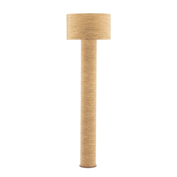 By-Boo Vloerlamp Kura Kurk - Natuurlijk