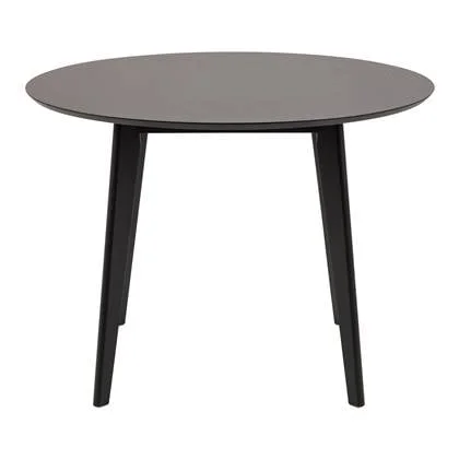 by fonQ basic Crow Eettafel - Ã 105 cm - Zwart