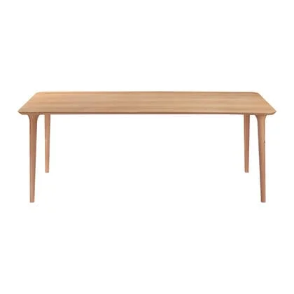 by fonQ Brinn Eettafel - 180 x 90 cm - Eiken