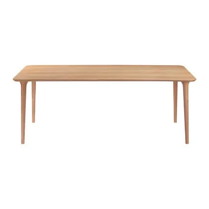 by fonQ Brinn Eettafel - 200 x 90 cm - Eiken