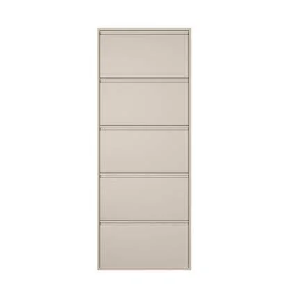 by fonQ Klip Schoenenkast - 5 Vakken - Cashmere