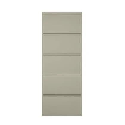 by fonQ Klip Schoenenkast - 5 Vakken - Taupe