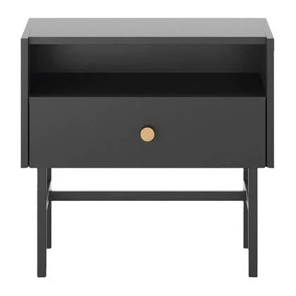 by fonQ Scandiva Nachtkastje - Zwart