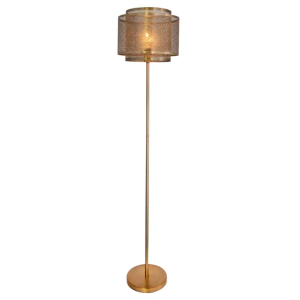 By Rydéns - Hermine vloerlamp 157 cm messingkleurig
