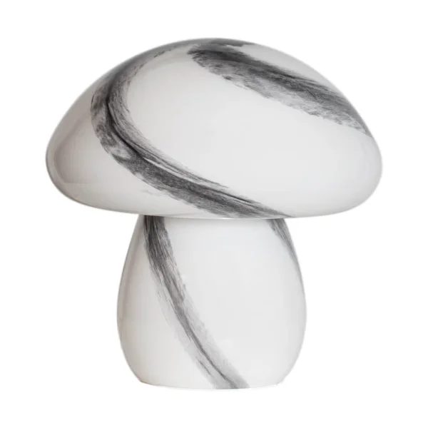 By Rydéns Mira Mushroom tafellamp 30 cm Wit-zwart