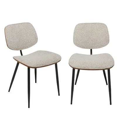 Calicosy - Set van 2 stoelen OLYMPIA - B76,5 cm - Beige