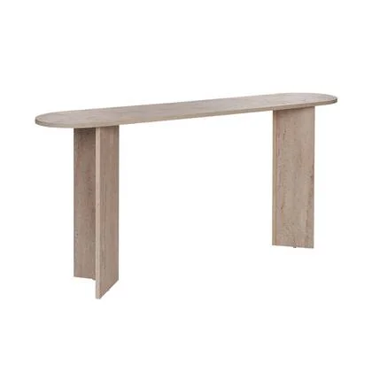 Calicosy - Sidetable SIRA - L150 cm - Travertijneffect