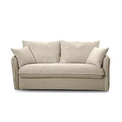 Calicosy - Slaapbank 3-zits Mira grijs - Ecru