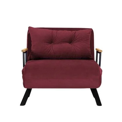 Calicosy - Slaapfauteuil SANDO - B67 cm - Bordeaux
