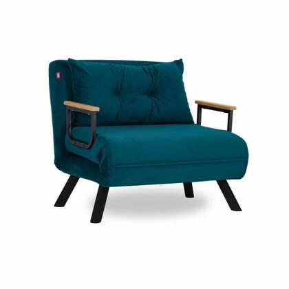 Calicosy - Slaapfauteuil SANDO - B67 cm - Groen