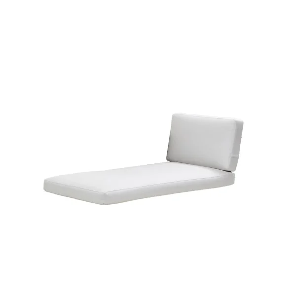 Cane-line Connect Chaiselongue-module kussenset Cane-Line Natté white