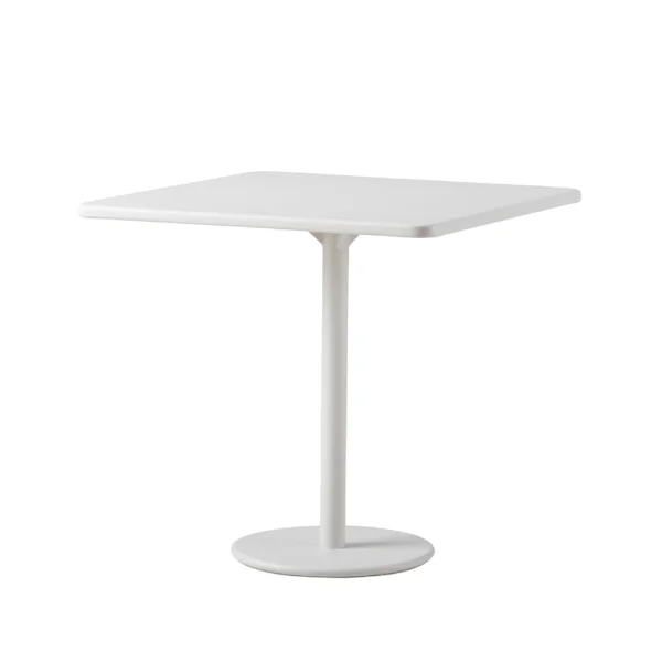Cane-line Go tafel 75x75 cm White-white