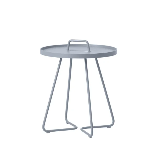 Cane-line On the move tafel Ø44 cm Light grey