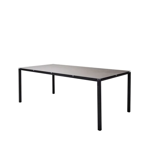 Cane-line Pure eettafel Basalt grey-lava grey 200x100 cm
