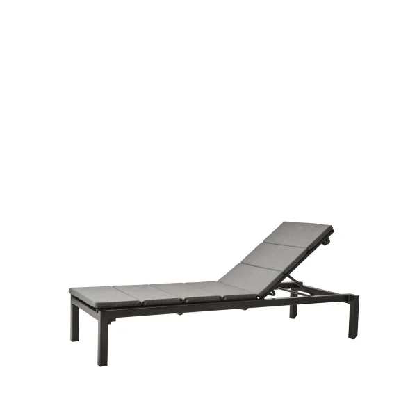 Cane-line Relax ligstoel Cane-Line Natté grey, incl. licht grijs kussen