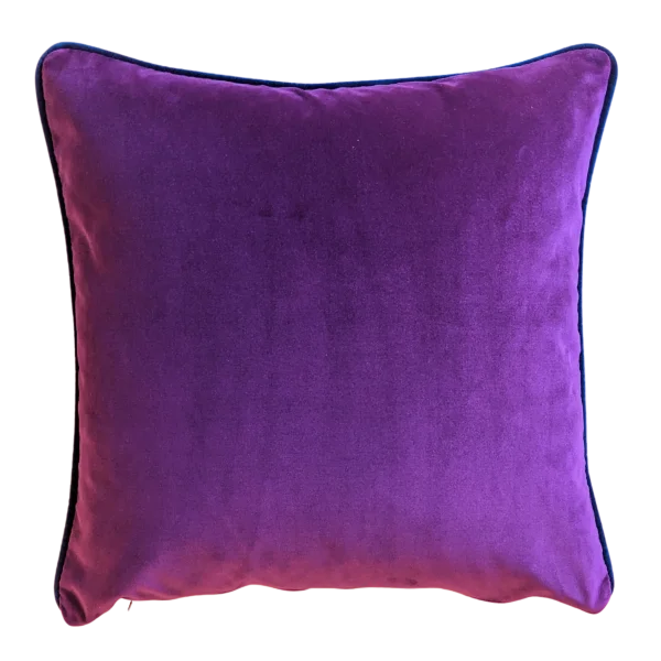 Cecilie Madsen Blia Dekokissen - fuchsia/lichtblauw