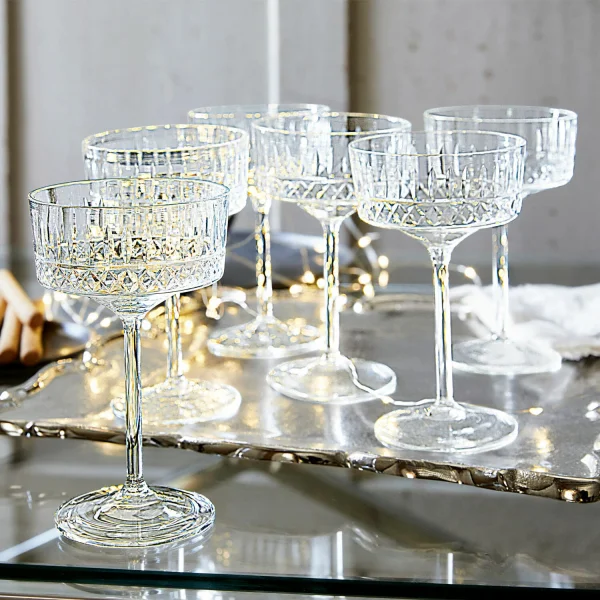 Champagneglas set van 6 Deion