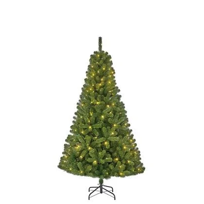 Charlton Kunstkerstboom met LED Verlichting H185 cm Groen