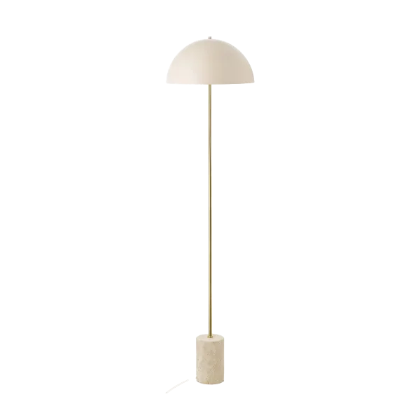 Cheryl vloerlamp marmer zand - Ø40 cm