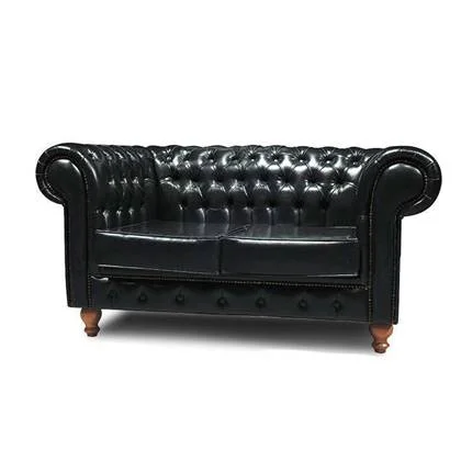 Chesterfield No Leather 2 zits bank My Chesterfield NAL Antiek Groen