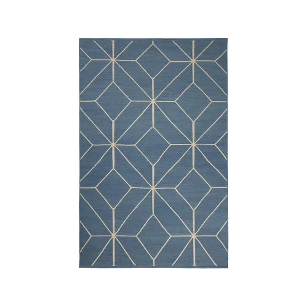 Chhatwal & Jonsson Ayur vloerkleed heaven blue/offwhite, 180x270 cm