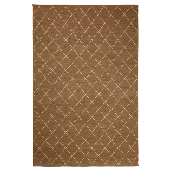 Chhatwal & Jonsson Diamond vloerkleed 184x280cm Mocha-off white